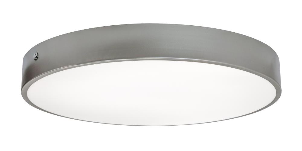 Bailey 19'' LED Flush,120-277V,30W,5 CCT,SN,MSBB