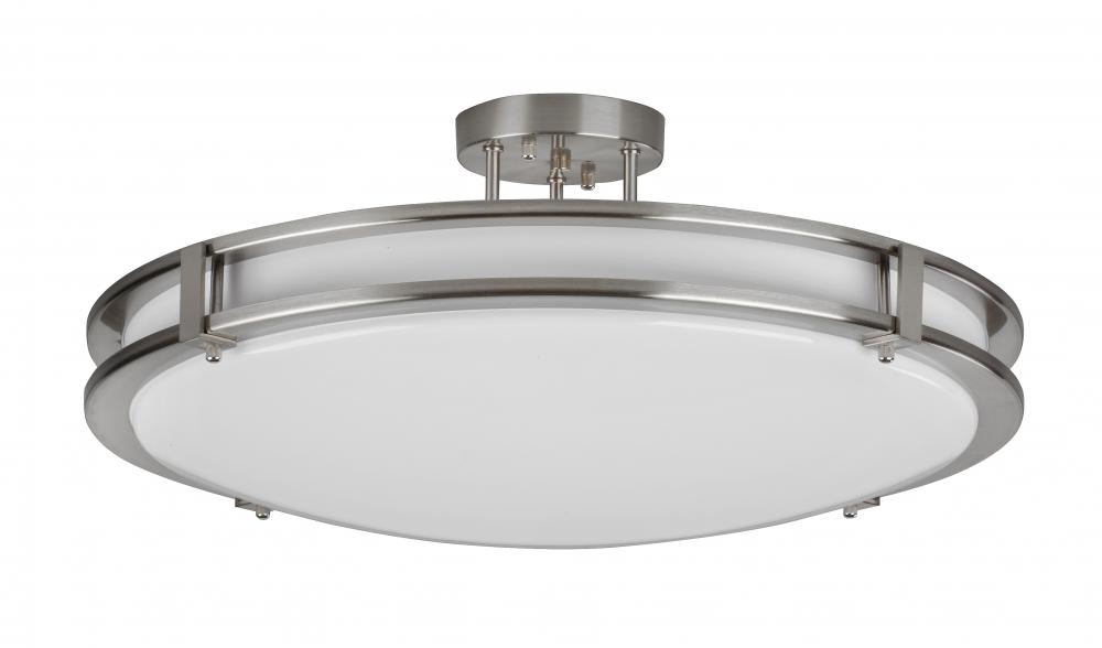 CARLISLE SEMI FLUSH FLUSHMOUNT LED 35W 3100lm 120V