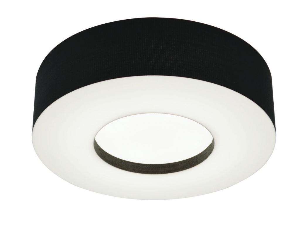 Montclair 15'' LED Ceiling - Black Shade