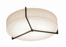 AFX Lighting, Inc. APF1932LAJUDES-JT - Apex 21'' LED Ceiling - Espresso Finish - Jute Shade