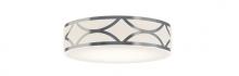 AFX Lighting, Inc. LAKF16LAJUDNP-MS - Lake 16'' LED Flush Mount, 30W, 120-277V, NP w/MS