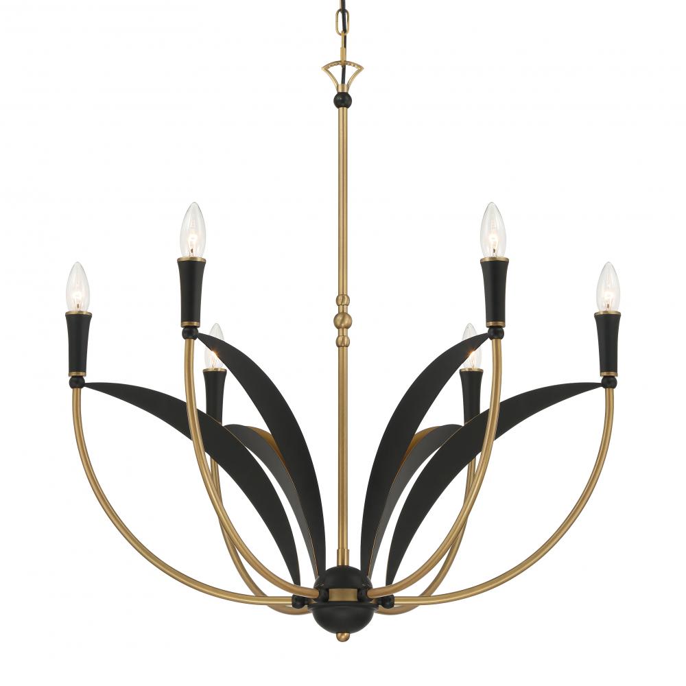 Miller - 6 Light Chandelier