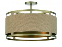 Minka-Lavery 3869-695 - Windward Passage - 4 Light Semi Flush