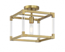 Minka-Lavery 1455-695 - Oro District - 1 Light Semi Flush