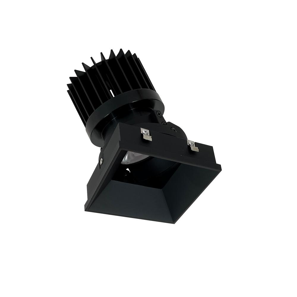 4" Iolite PLUS Square Trimless Adjustable, 1500lm/2000lm (varies by housing), 3000K, Black