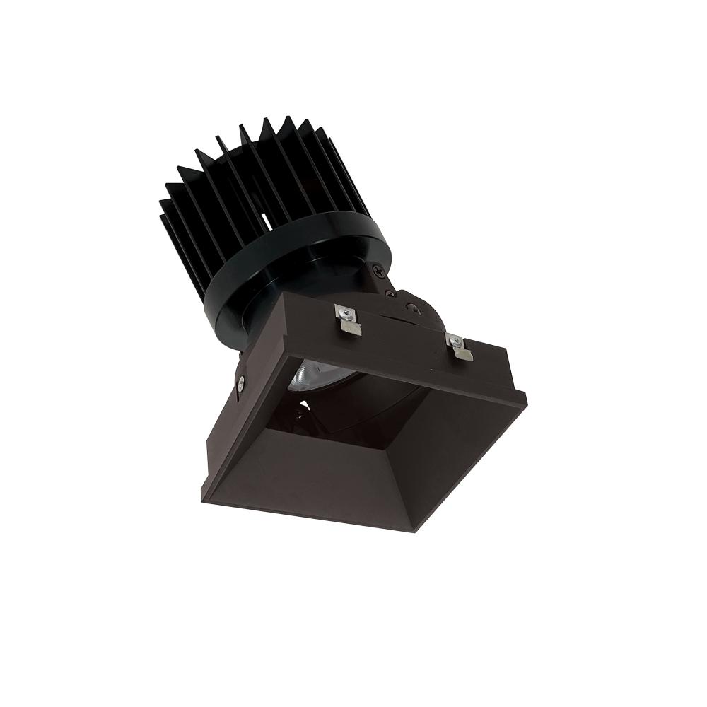 4" Iolite PLUS Square Trimless Adjustable, 1500lm/2000lm (varies by housing), 3500K, Bronze