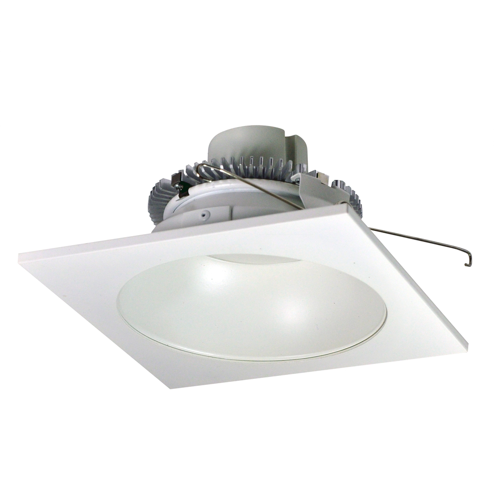 6" Cobalt Click Square Retrofit Reflector with Round Aperture, 750lm / 10W, 3500K, White