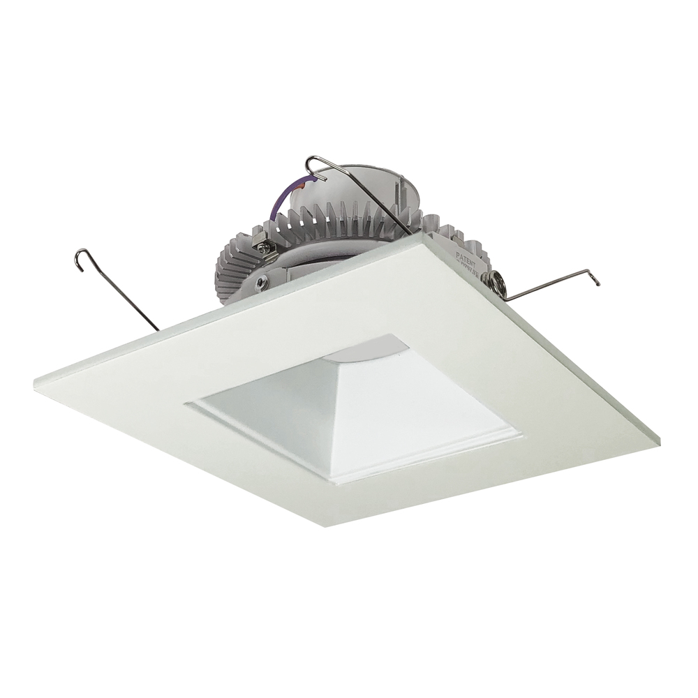 6" Cobalt Click Square Retrofit Reflector with Square Aperture, 750lm / 10W, 2700K, White