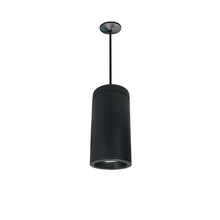 Nora NYLD2-6P075230BBB - 6" Cobalt Pendant Mount Cylinder, Black, 750L, 3000K, Black Baffle, 120V Triac/ELV Dimming