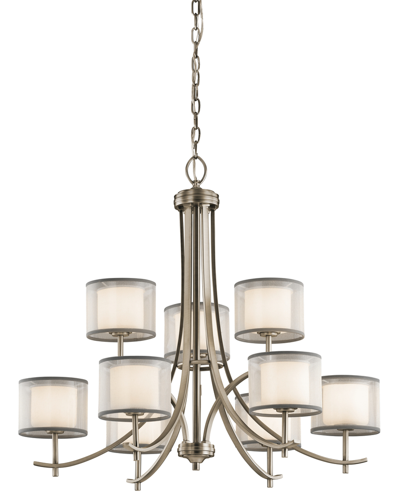 Tallie™ 9 Light Chandelier Antique Pewter