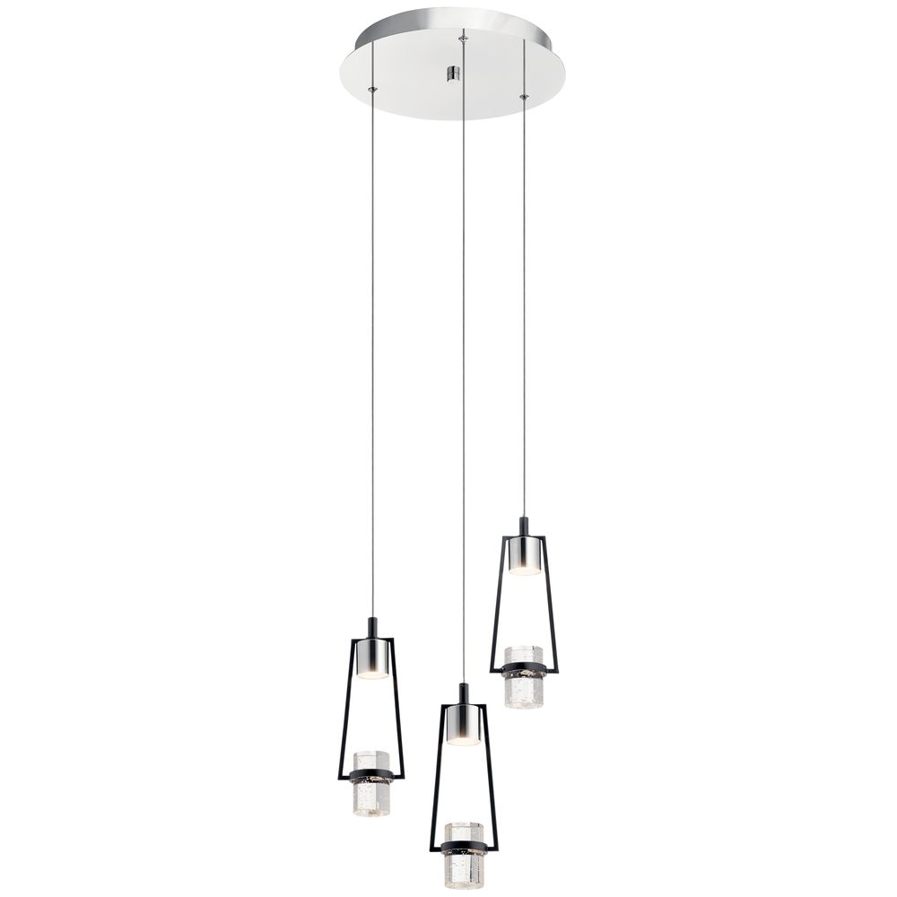 Cluster Pendant 3Lt LED