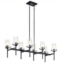 Kichler 43696BK - Linear Chandelier 8Lt