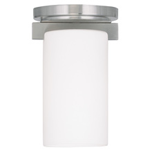 Livex Lighting 1320-91 - 1 Light Brushed Nickel Ceiling Mount