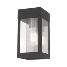 Livex Lighting 20871-76 - 1 Lt Scandinavian Gray Outdoor Wall Lantern