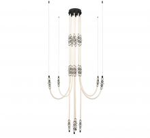 Lib & Co. US 12285-02 - Alcamo, 8 Light LED Chandelier, Matte
Black