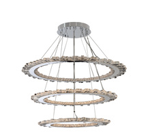 Kalco Allegri 032754-010-FR001 - Quasar (28+34+42) Inch 3 Tier Pendant