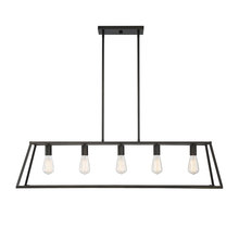 Savoy House 1-327-5-44 - Denton 5-Light Linear Chandelier in Classic Bronze