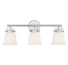 Savoy House 8-1627-3-11 - Kaden 3-Light Bathroom Vanity Light in Polished Chrome