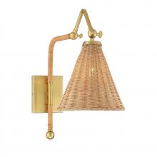 Savoy House 9-1499-1-322 - Linell 1-Light Wall Sconce in Warm Brass