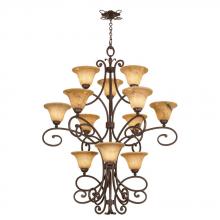 Kalco 5536AC/PS15 - Amelie 12 Light Chandelier