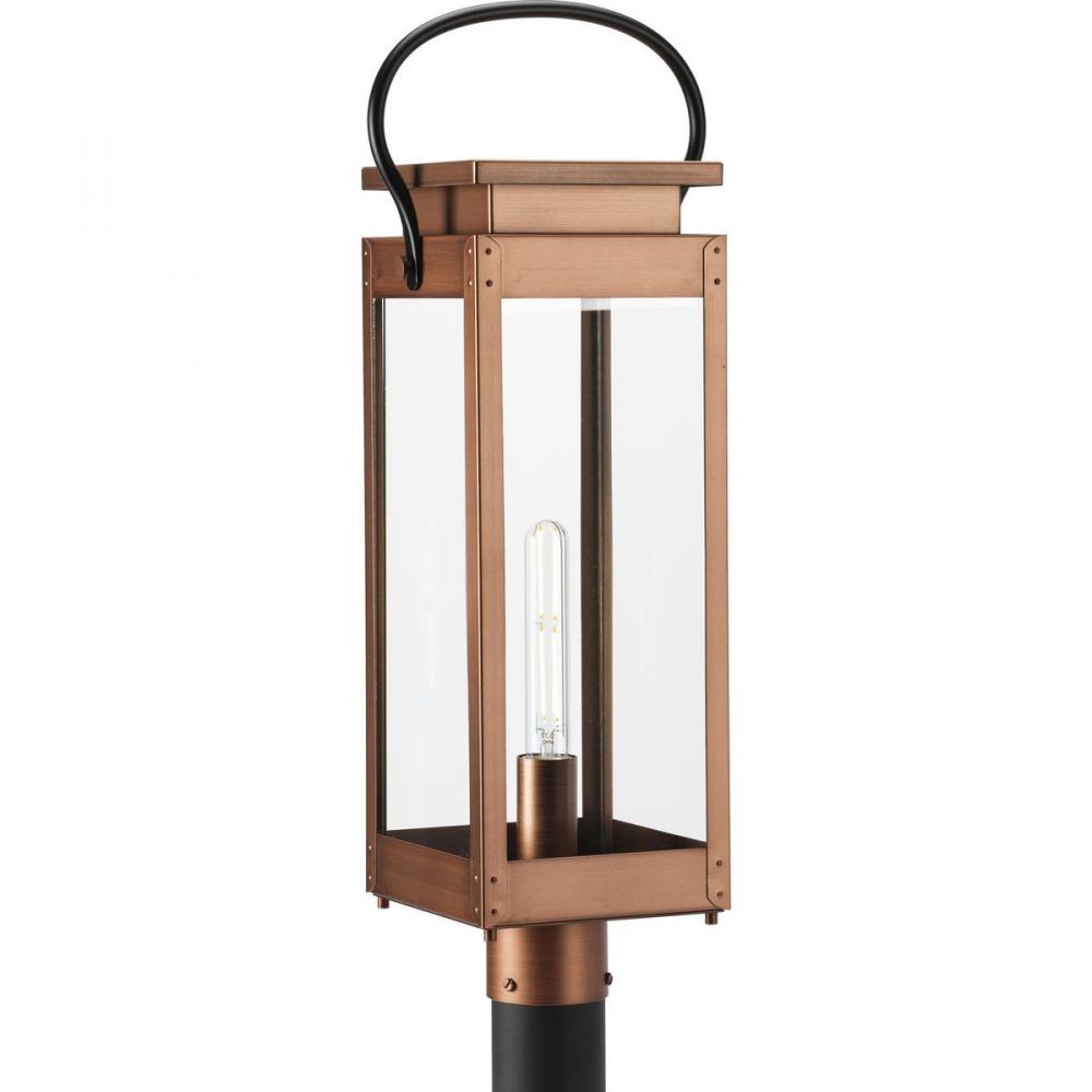 Union Square One-Light Small Antique Copper Urban Industrial