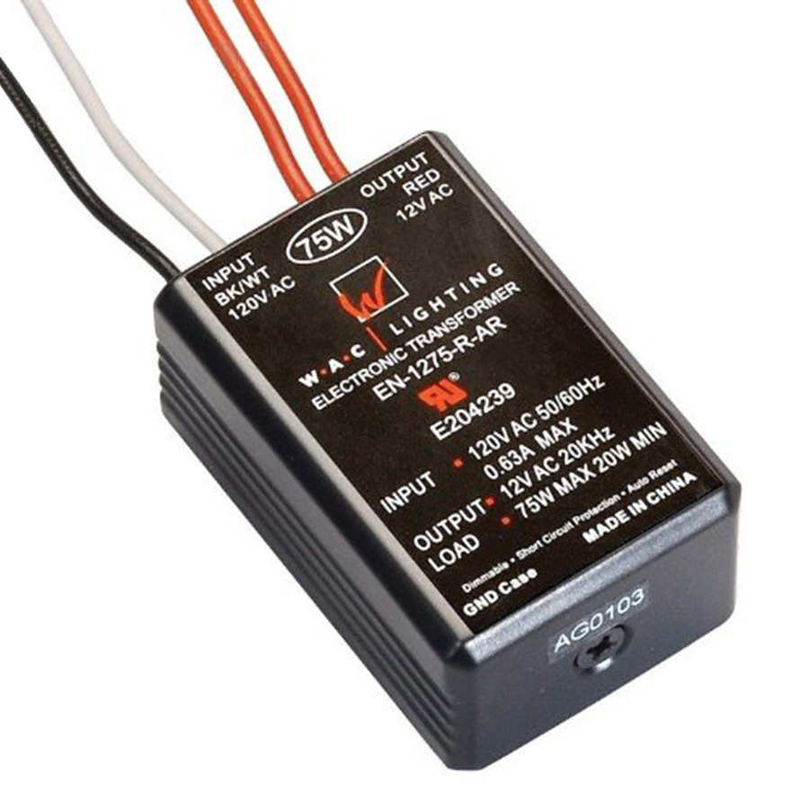 Electronic Transformer 120V Input 12V Output 75W