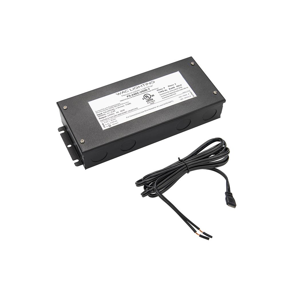 24V 96W Plug-In Outdoor Remote Power Supply by WAC Lighting