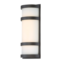 WAC US WS-W52614-BZ - LATITUDE Outdoor Wall Sconce Light