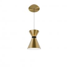 WAC US PD-57108-30-BK/AB - Pin Up Pendant Light