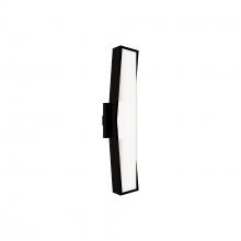 WAC US WS-W38520-40-BK - Wavelet Outdoor Wall Sconce