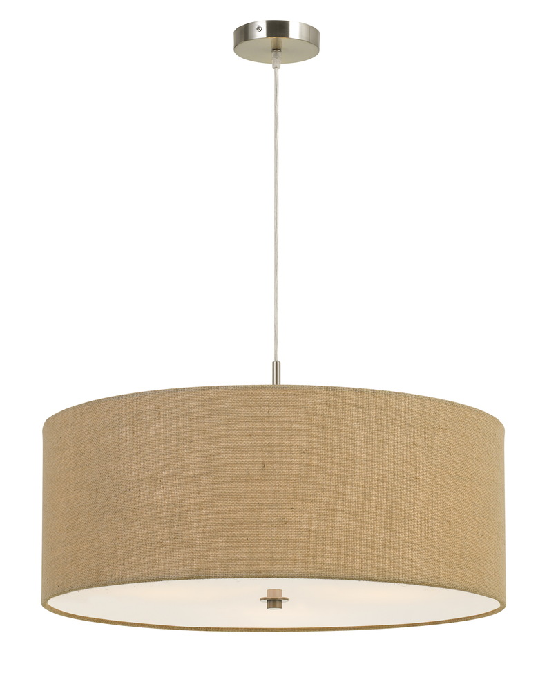 60W X 3 Addison Drum Pendant Fixture. Dia:24"