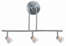 CAL Lighting SL-954-3-BS - 7.25-19.25" Inch Adjustable Metal Serpentine Three Light Ceiling Fixture