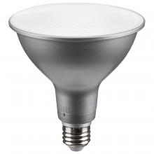 Satco Products Inc. S11588 - 13.3 Watt PAR38 LED; Medium Base; Silver Finish; CCT Selectable; 120 Volt; 25 Degree Beam Angle