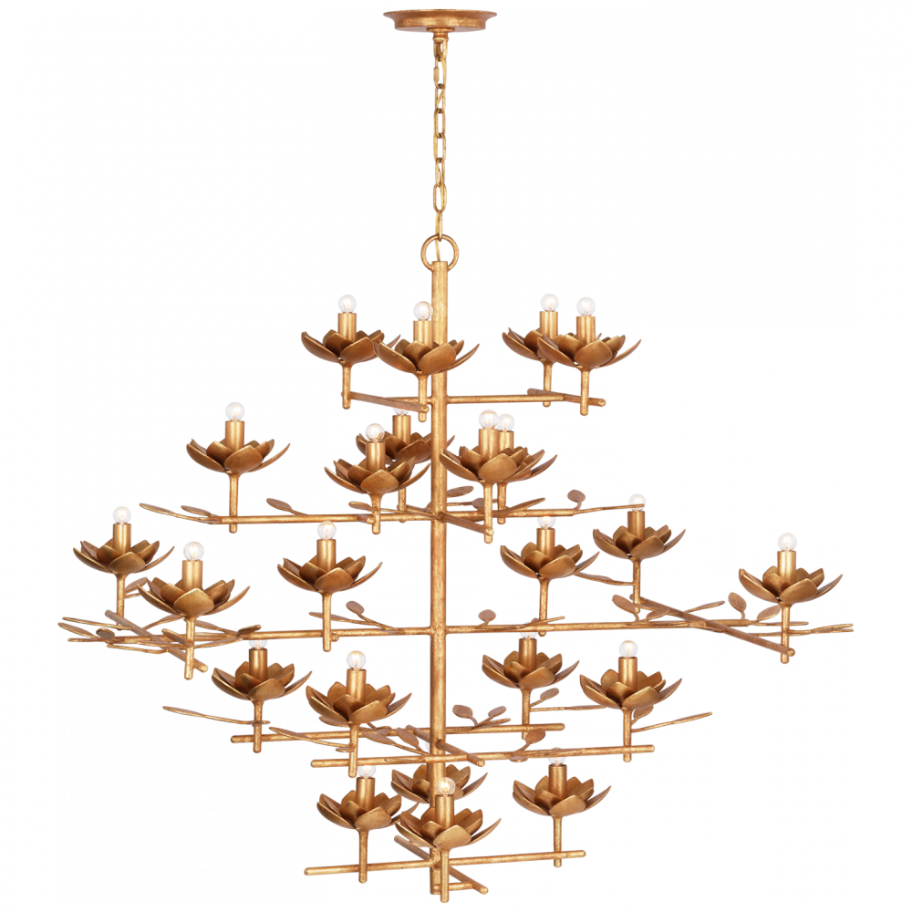 Clementine 48" Tiered Entry Chandelier