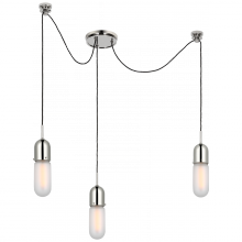 Visual Comfort & Co. Signature Collection TOB 5645PN-FG-3 - Junio 3-Light Pendant