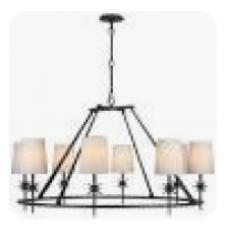 Visual Comfort & Co. Signature Collection S 5318BR-L - Etoile Large Chandelier