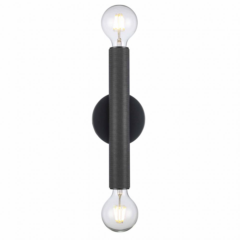 Auburn Wall Sconces Black