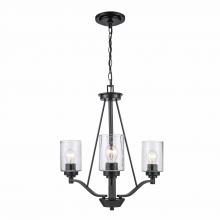 Trans Globe 80525-3 BK - Mod Pod Chandeliers Black