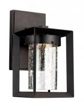 Trans Globe LED-50160 BK - Taylor 10" Wall Lantern with Integrated LED Light