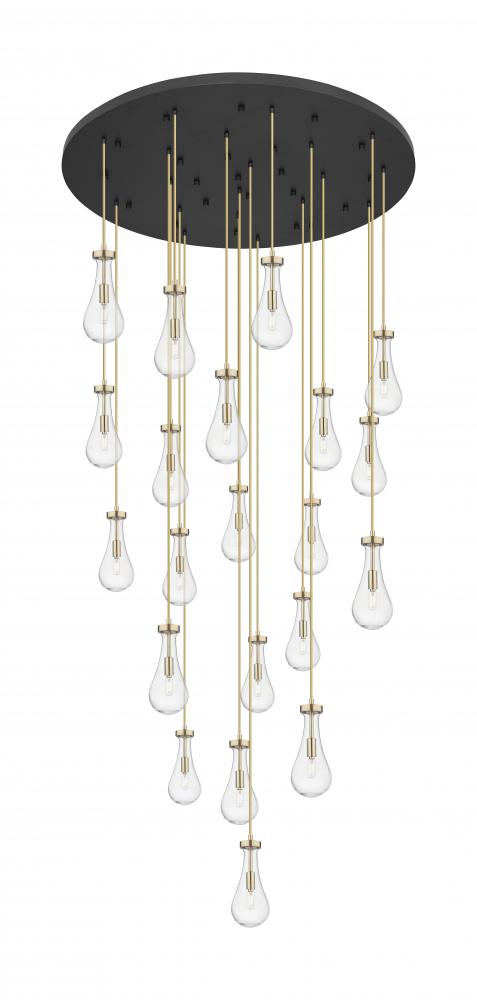 Owego - 21 Light - 48 inch - Brushed Brass - Multi Pendant