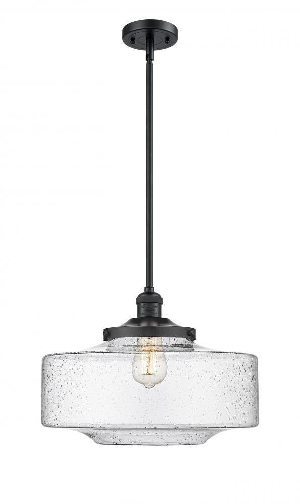 Bridgeton - 1 Light - 16 inch - Matte Black - Stem Hung - Mini Pendant