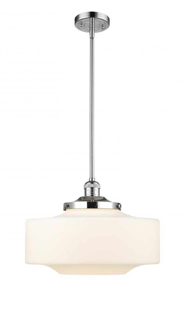 Bridgeton - 1 Light - 16 inch - Polished Chrome - Stem Hung - Mini Pendant