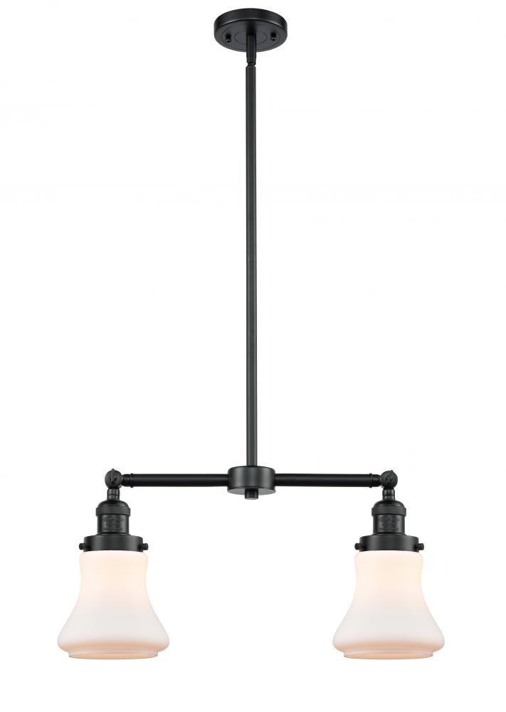 Bellmont - 2 Light - 21 inch - Oil Rubbed Bronze - Stem Hung - Island Light