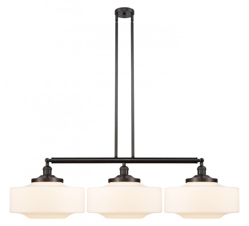 Bridgeton - 3 Light - 50 inch - Oil Rubbed Bronze - Stem Hung - Island Light