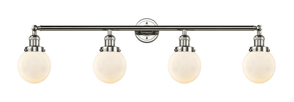 Beacon - 4 Light - 42 inch - Polished Nickel - Bath Vanity Light