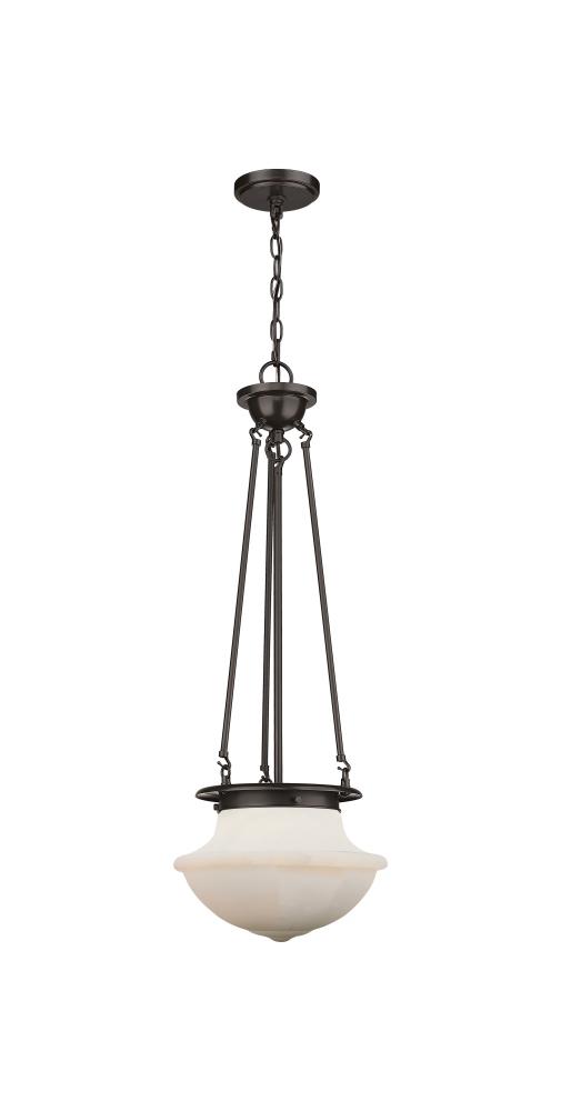 Oxford - 1 Light - 12 inch - Oil Rubbed Bronze - Pendant