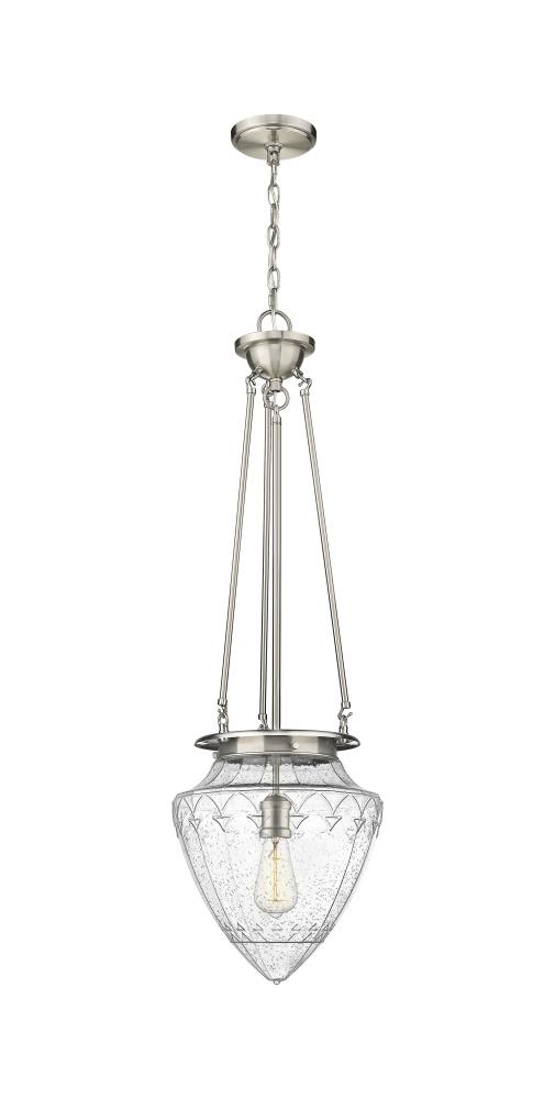 Beacon - 1 Light - 14 inch - Satin Nickel - Chain Hung - Pendant