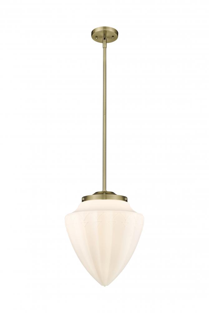 Beacon - 1 Light - 16 inch - Antique Brass - Cord hung - Pendant