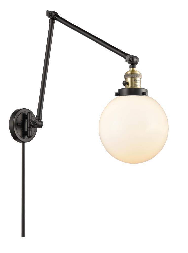 Beacon - 1 Light - 8 inch - Black Antique Brass - Swing Arm