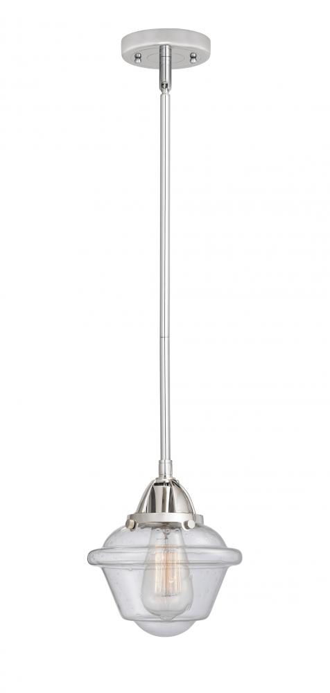 Oxford - 1 Light - 8 inch - Polished Chrome - Cord hung - Mini Pendant